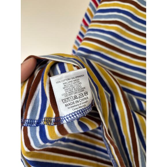 Brain Dead Yin Yang Stripe Long Sleeve T-Shirt - Picture 6 of 6